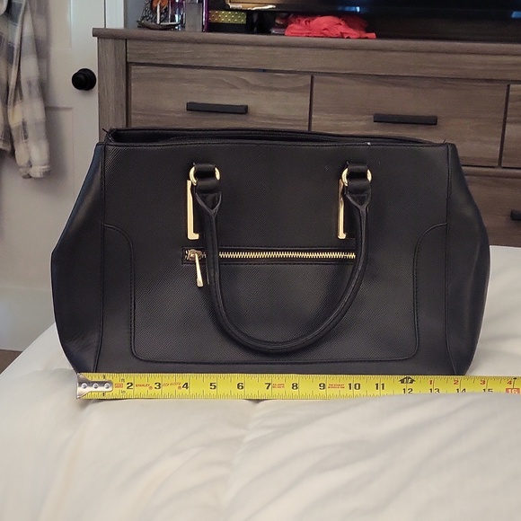 Merona black pocketbook - Picture 7 of 9
